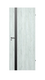 Полотно межкомнатной двери Domoletti Loretto, правосторонняя, норвежский дуб, 203 x 74.4 x 4 см