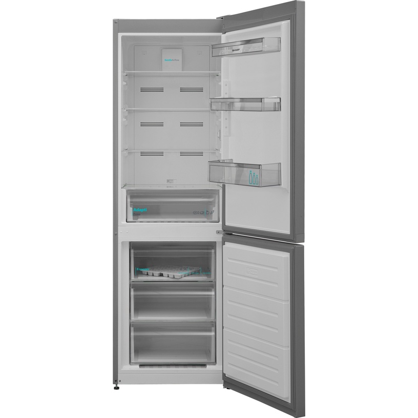 Холодильник морозильник снизу Sharp SJ-BA09RHXLC-EU