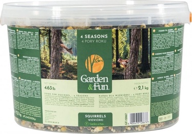 Maistas graužikams Garden&Fun 4 Seasons, voverėms, 2.1 kg