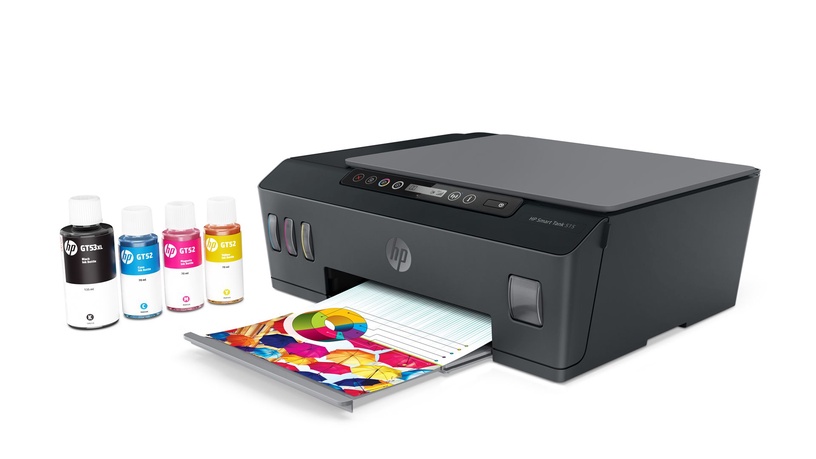 Daudzfunkciju printeris HP SmartTank 515, tintes