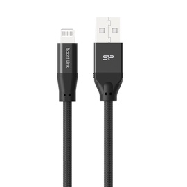 Провод Silicon Power SP1M0ASYLK35AL1K USB 2.0, USB-C, 1 м, черный