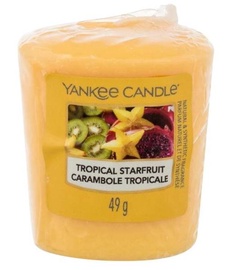 Svece aromātiskā Yankee Candle Tropical Starfruit, 15 h, 49 g, 48 x 45 mm