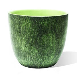Цветочный горшок Askovita VETKAZAL-3, керамика, Ø 160 мм, зеленый