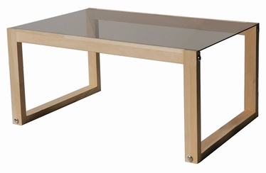 Журнальный столик Kalune Design Via, коричневый, 850 мм x 550 мм x 400 мм
