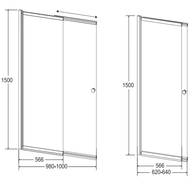 Vannas siena Besco Easy Slide 100 PES-2S, 100 cm x 150 cm