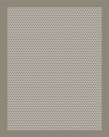 Vaip väliterrassidele Domoletti REVESRSO 3915 CL12, liivakarva pruun, 190 cm x 133 cm