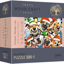 Koka puzle Trefl Christmas Dogs 2017