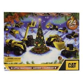 Adventes kalendārs Cat Little Machines 83367, daudzkrāsaina
