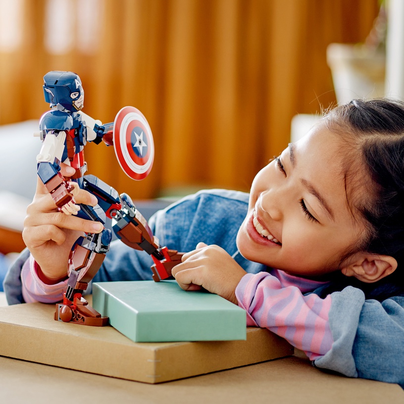 Конструктор LEGO® Marvel Captain America Construction Figure 76258, 310 шт.