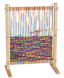 Tekstilinių figūrų gamybos rinkinys Melissa & Doug Multi-Craft Weaving Loom 290644, įvairių spalvų