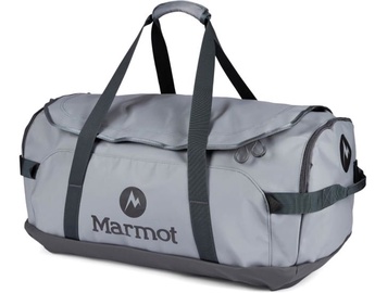 Sporta soma Marmot Long Hauler Duffel, melna/pelēka, 75 l