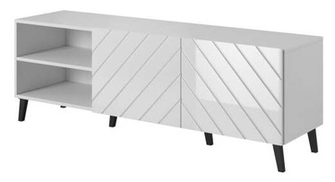 TV-laud Abeto 150, valge, 1500 mm x 416 mm x 520 mm