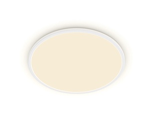 Lampa griesti Philips SuperSlim, 2700°K, LED, balta