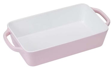 Керамическая посуда Resto Fornax, 34 см x 17.2 см, розовый, 2.1 л