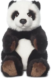 Mīkstā rotaļlieta WWF Panda, balta/melna, 15 cm