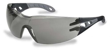 Apsauginiai akiniai Uvex Pheos 9192285, juoda/pilka, Universalus dydis
