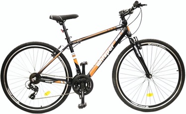 Велосипед горный Whisper WX300, 28 ″, черный/oранжевый/серый