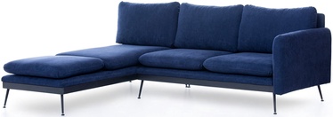 Stūra dīvāns Hanah Home Reya GR125\GR107, tumši zila, kreisais, 180 x 245 x 90 cm