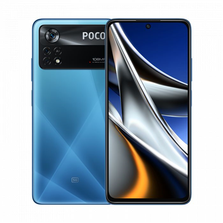 Мобильный телефон Poco Xiaomi X4 Pro 5G, 128 GB, синий