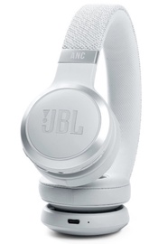 Belaidės ausinės JBL Live 460NC, balta