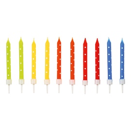 Свеча на день рождения Candles With Holders, 24 шт.