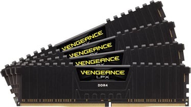 Оперативная память (RAM) Corsair Vengeance LPX CMK32GX4M4D3600C16, DDR4, 32 GB, 3600 MHz