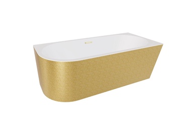Vann, nurgaga Besco Zoya Glam, 150 cm x 75 cm x 58 cm, parempoolne