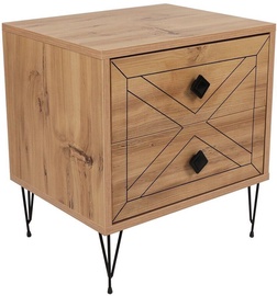 Ночной столик Kalune Design Luna, сосновый (поврежденная упаковка)/02