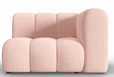 Элемент модульного дивана Micadoni Home Lupine, розовый, правый, 144 x 87 см x 70 см