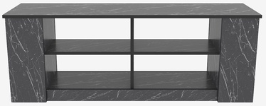 TV-laud Kalune Design Space, valge/hall, 35 cm x 140 cm x 51.8 cm