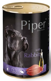 Mitrā barība (konservi) suņiem Dolina Noteci & Piper Piper Animals Rabbit, truša gaļa, 0.4 kg