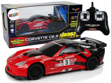 Žaislinis automobilis Lean Toys Corvette C6.R, 18 cm, 1:24