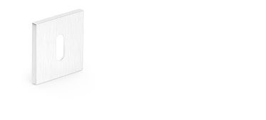Накладка для замочной скважины Metal-Bud CUBE Q SLIM, матовый никель