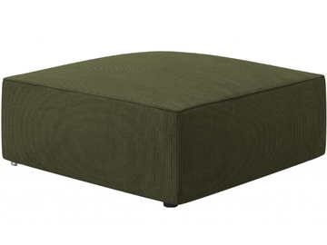 Пуф Micadoni Home Ruby, зеленый, 93 см x 93 см x 40 см