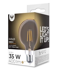 Spuldze Forever Light LED, G95, silti balta, E27, 4 W, 400 lm
