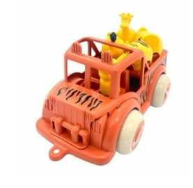 Bērnu rotaļu mašīnīte Viking Toys Safari Truck 045-30-1268, dzeltena/oranža