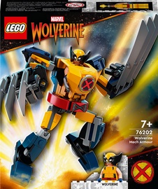 Konstruktor LEGO® Marvel Wolverine'i robotirüü 76202, 142 tk