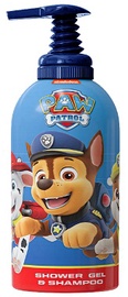 Dušo želė BI-ES 2in1 Paw Patrol Chase, 1000 ml