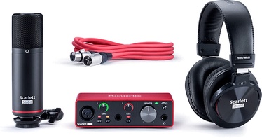 Микрофон Focusrite Scarlett Solo Studio Set, черный