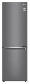 Холодильник LG GBP62DSNFN, морозильник снизу