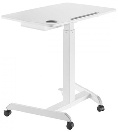 Rakstāmgalds regulējams augstums Maclean Adjustable MC-903W, balta