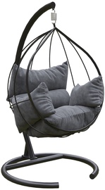 Dārza krēsls, stāvošs Kalune Design Mavera 854KLN1601, antracīta