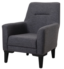 Atzveltnes krēsls Hanah Home Liones S, antracīta, 76 cm x 70 cm x 93 cm