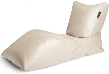 Kott-tool Lounger Soft Fit Coconut, kreemjasvalge