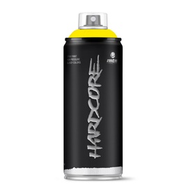 Krāsu aerosoli Montana Hardcore, preču zīmes, gaiši dzeltens, 0.4 l