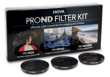 Filtrs Hoya PRO ND Filter Kit, neitrāli pelēks, 72 mm