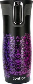 Termokrūze Contigo West Loop 2.0 Glamour Black, 0.47 l, melna