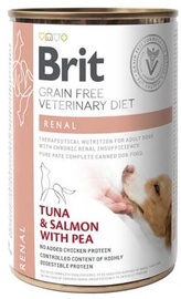 Влажный корм для собак Brit Veterinary Diets Renal, яйца/лосось/тунец, 0.4 кг