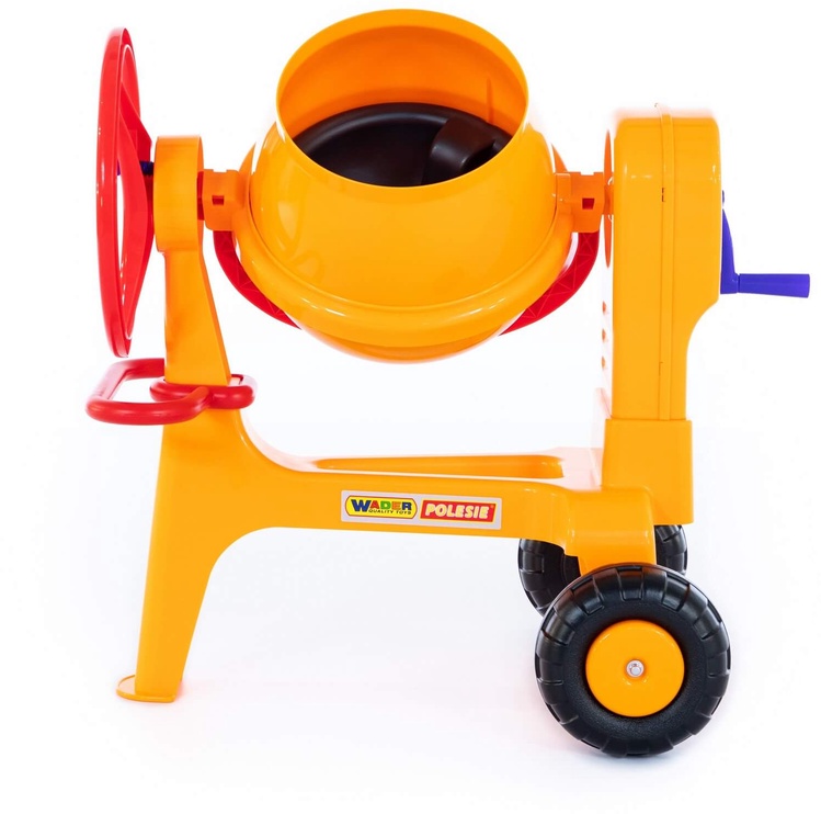 Уличная игрушка Wader-Polesie Cement Mixer 38937, 36 см x 66.5 см, желтый
