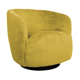 Кресло Home4you Manuela, желтый, 84 см x 82 см x 75 см